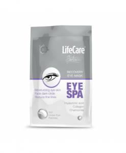 Masca hidratanta pentru ochi, EYE SPA, cu Acid Hialuronic si Colagen, Life Care®