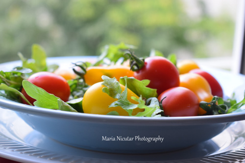 salata de rucola cu rosii