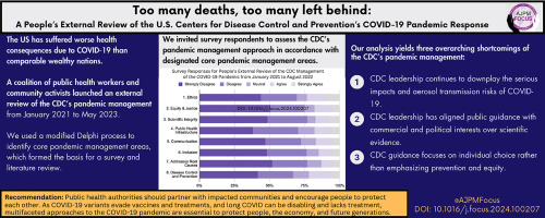 The CDC's Reorganization: Analyzing the Influence of Health Care Perspectives
