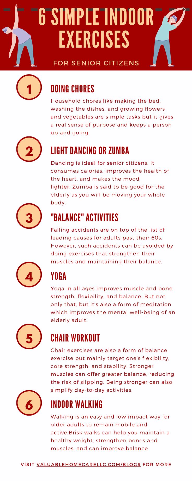 Five Simple Daily Workouts for Senior Citizens